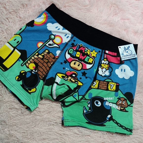 Hot Topic Underwear & Socks Nwt Super Mario Bros Meme Super Comfy